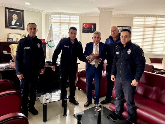 Çal Belediye Başkanımız Sayın Ahmet Hakan, Zabıta Personeline Teşekkür Etti