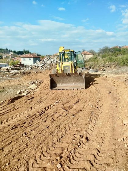 BAHADINLAR MAHALLESİ’NDE İMAR YOLU AÇMA ÇALIŞMALARI BAŞLADI