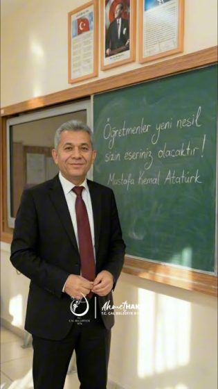 Başkan Ahmet Hakan’dan 24 Kasım Öğretmenler Günü Mesajı